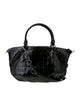 Coach Embossed Leather Top Handle Bag