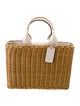 Coach Rattan Top Handle Bag
