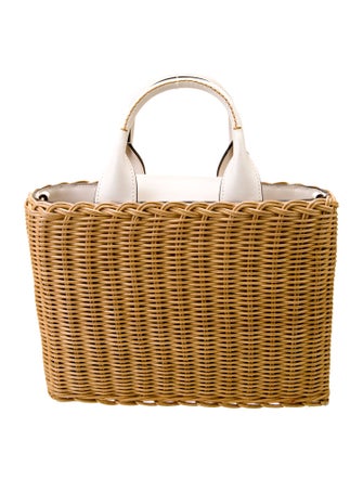 Coach Rattan Top Handle Bag