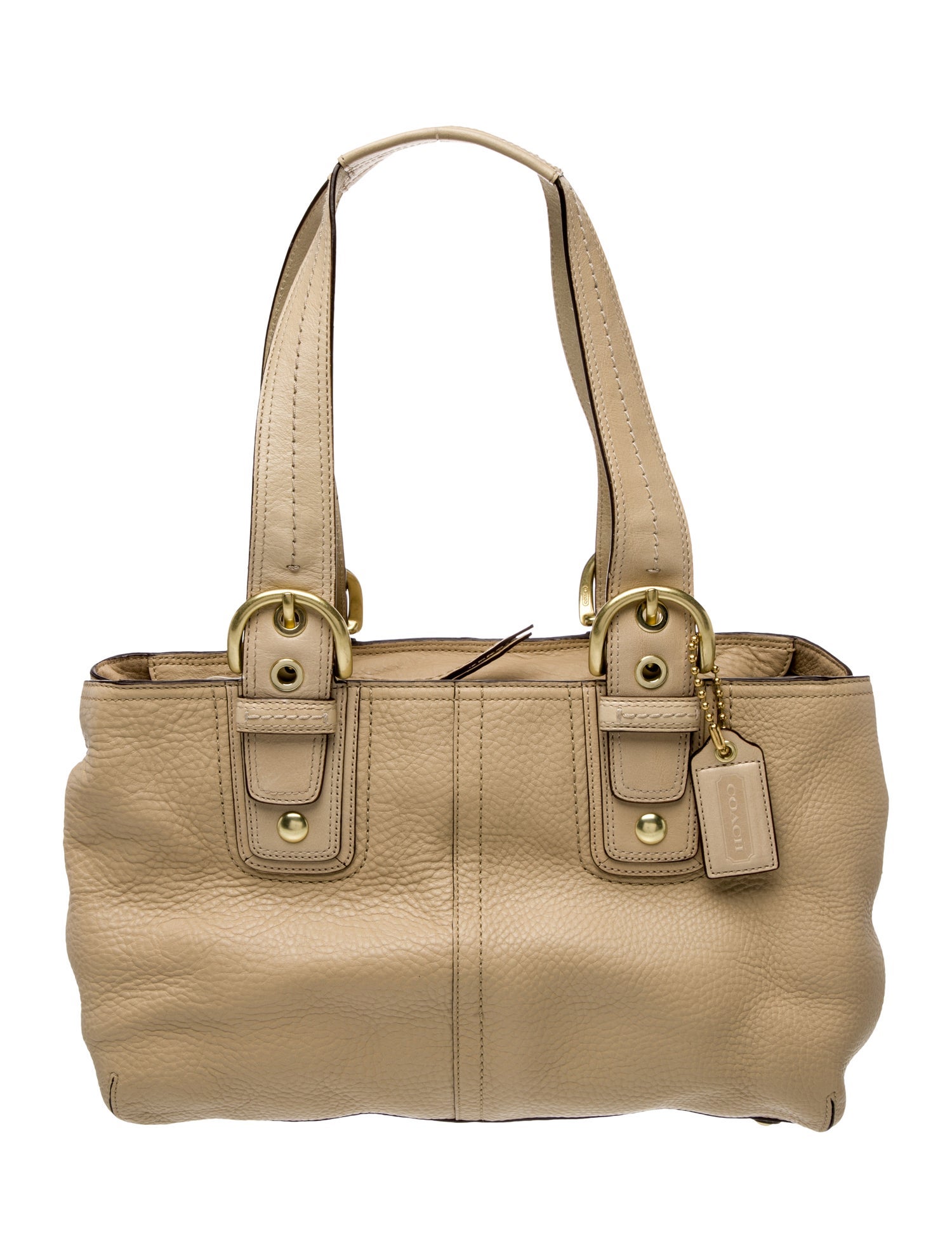 Coach Leather Shoulder Bag