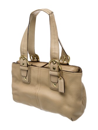 Coach Leather Shoulder Bag