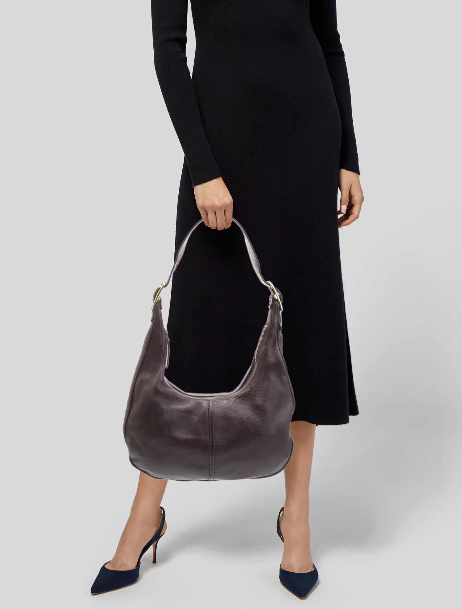 Coach Leather Shoulder Bag