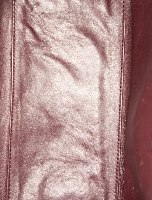 Coach Leather Top Handle Bag