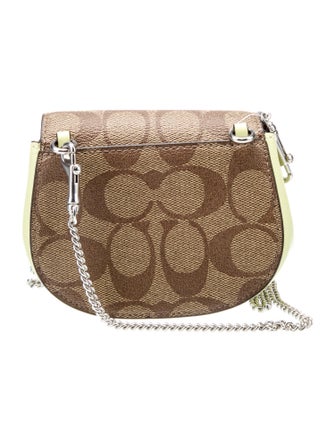 Coach Leather Minaudière