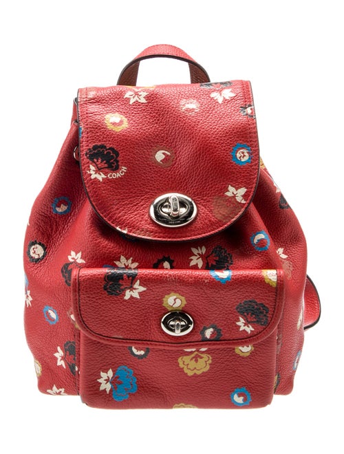 Coach Leather Backpack