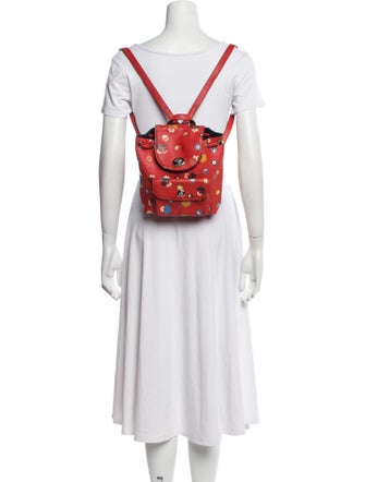 Coach Leather Backpack