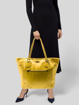 Coach Leather Tote