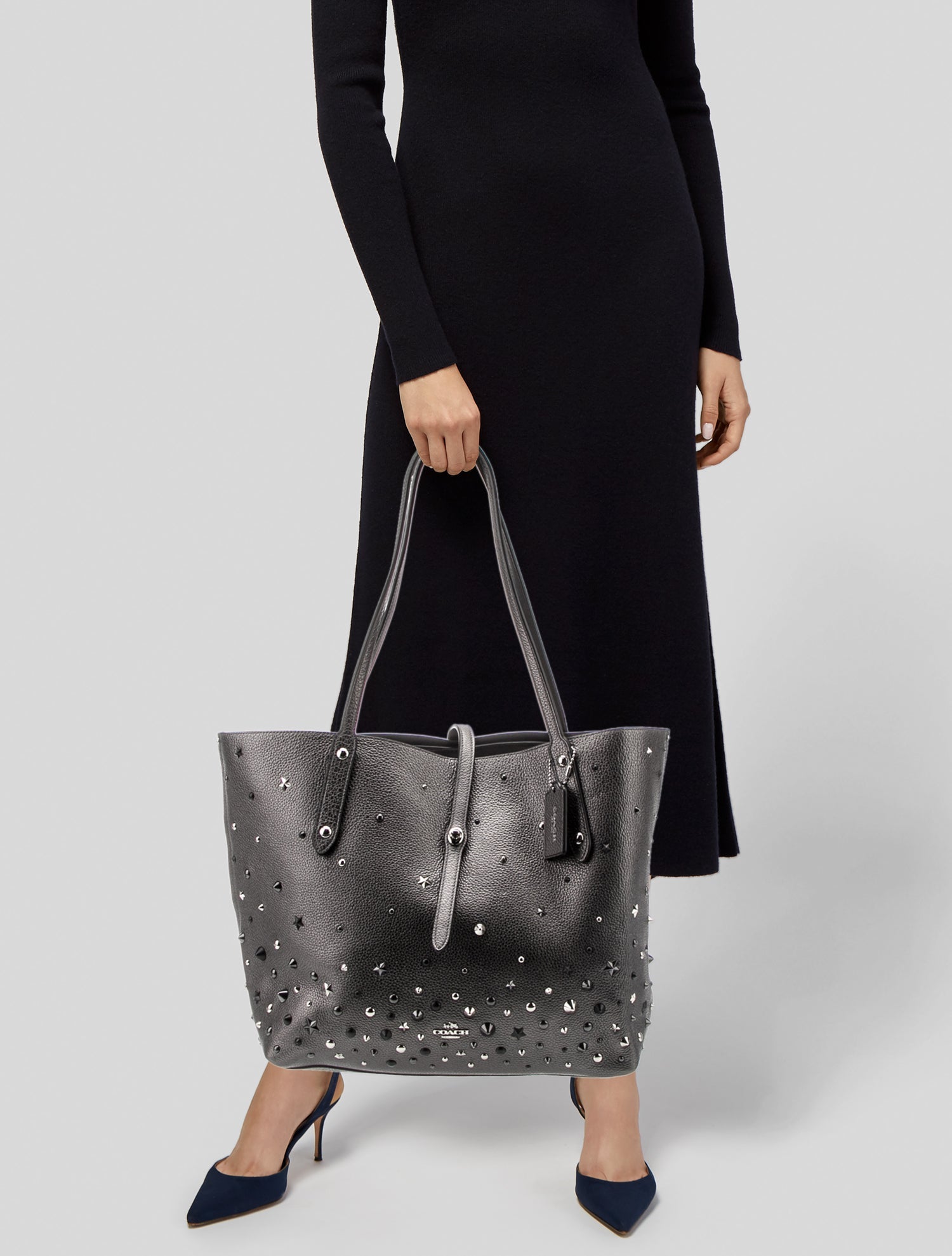 Coach Leather Shoulder Bag