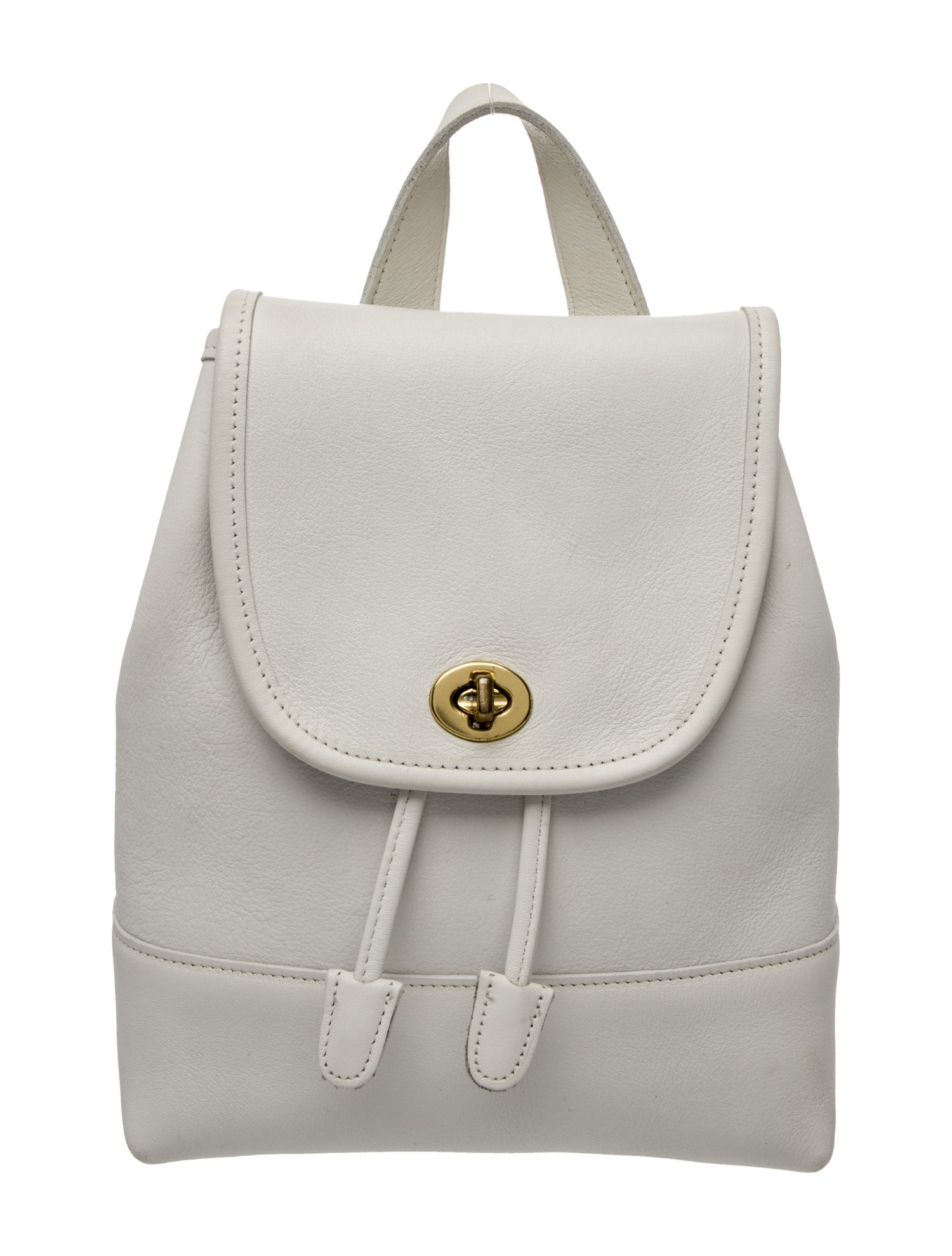 Coach Leather Backpack