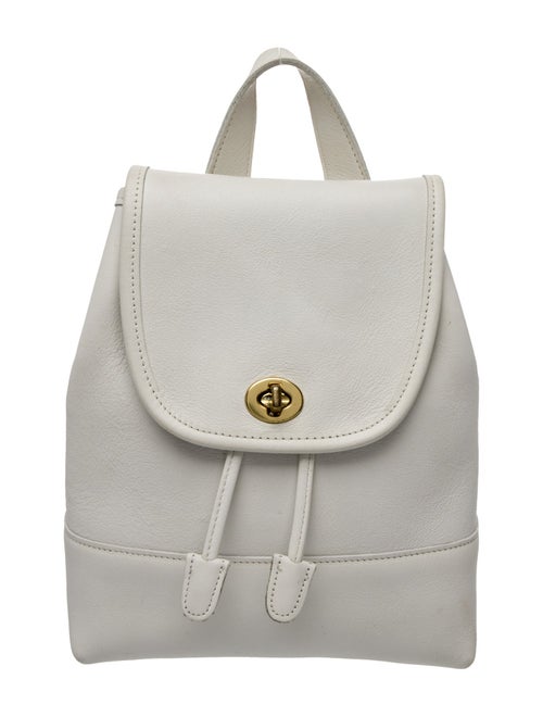 Coach Leather Backpack
