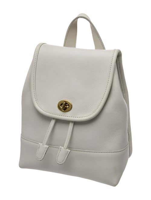 Coach Leather Backpack