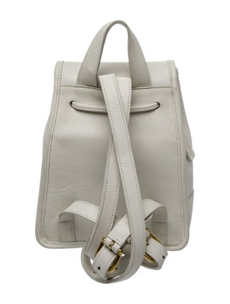 Coach Leather Backpack