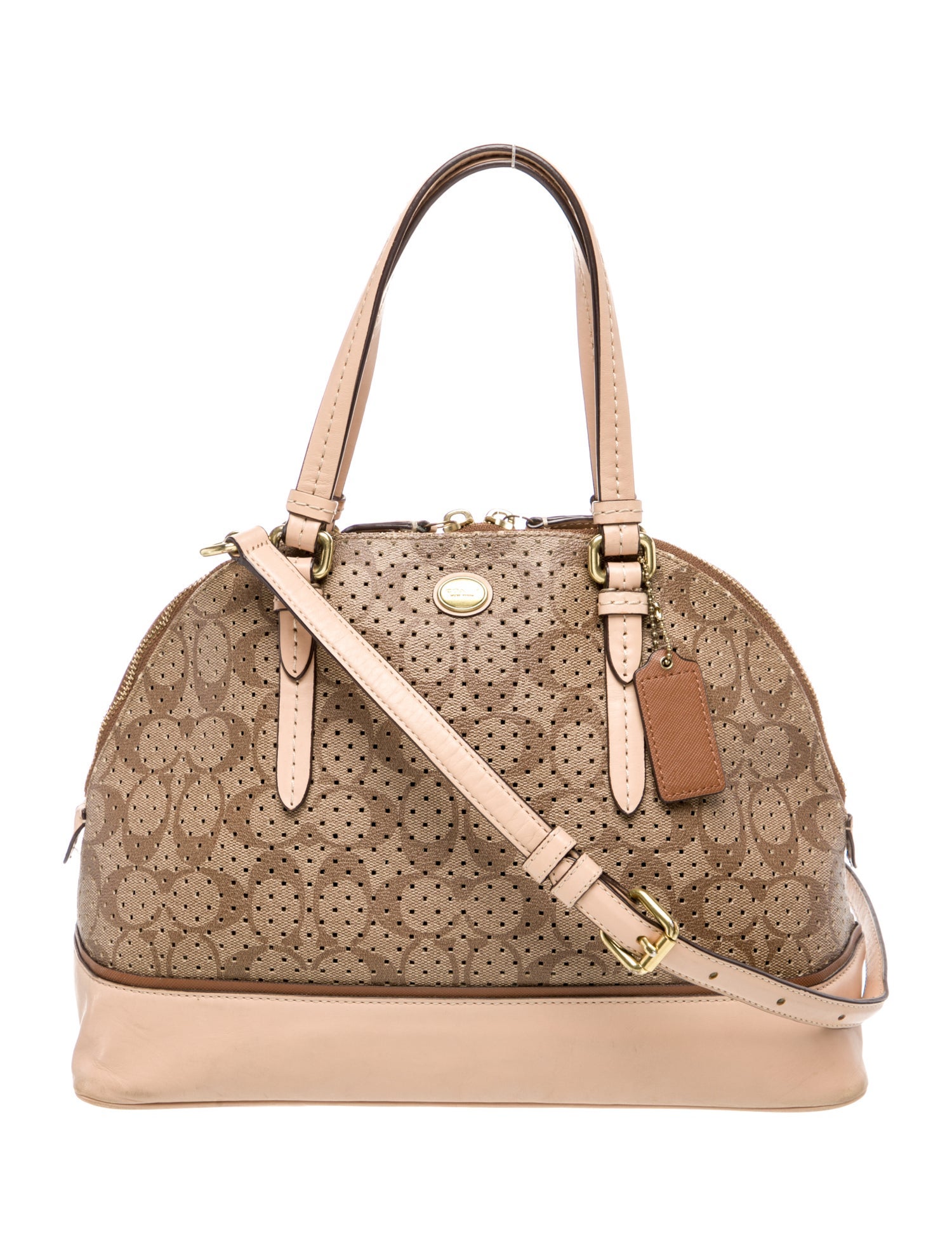 Coach Leather Shoulder Bag