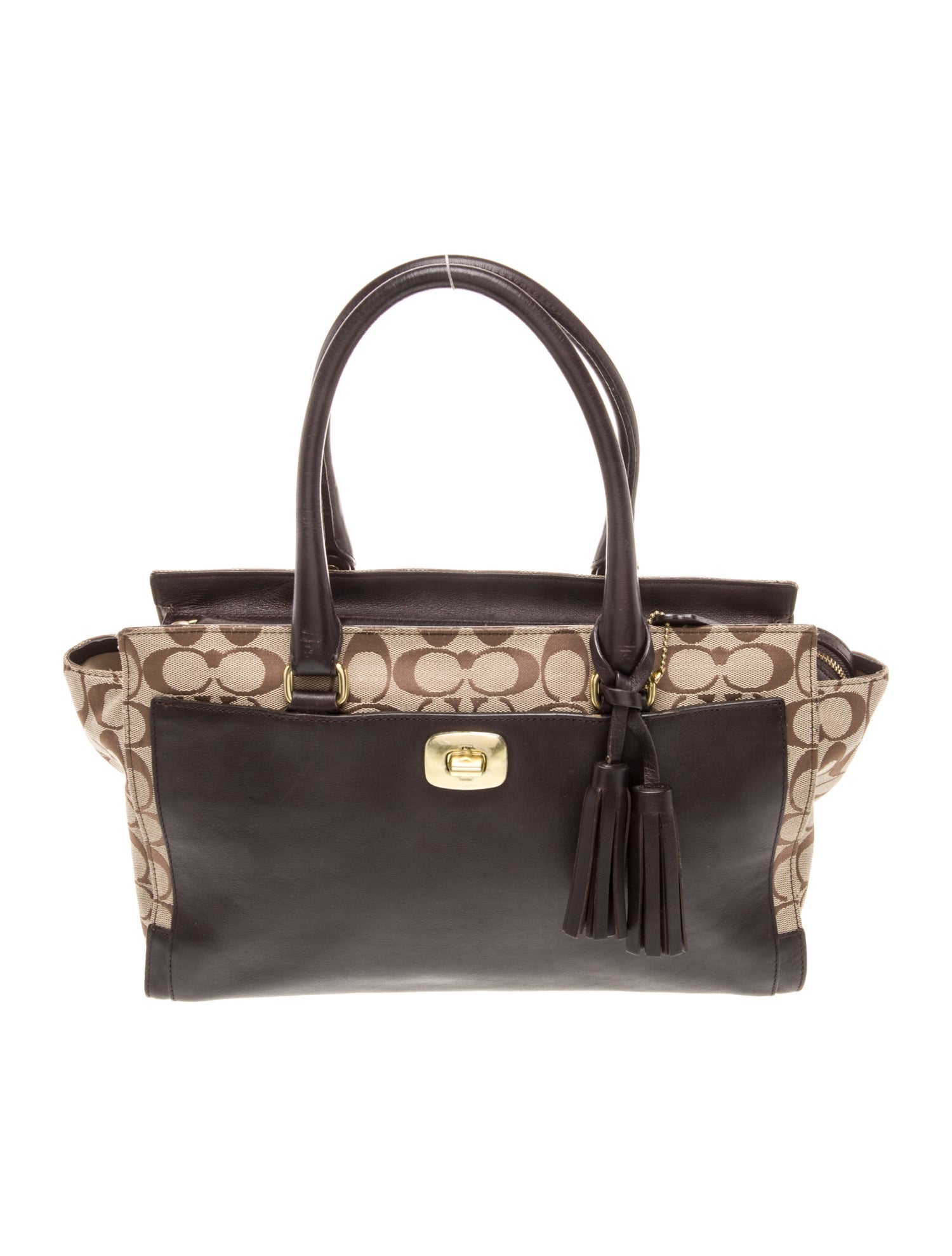 Coach Canvas Shoulder Bag