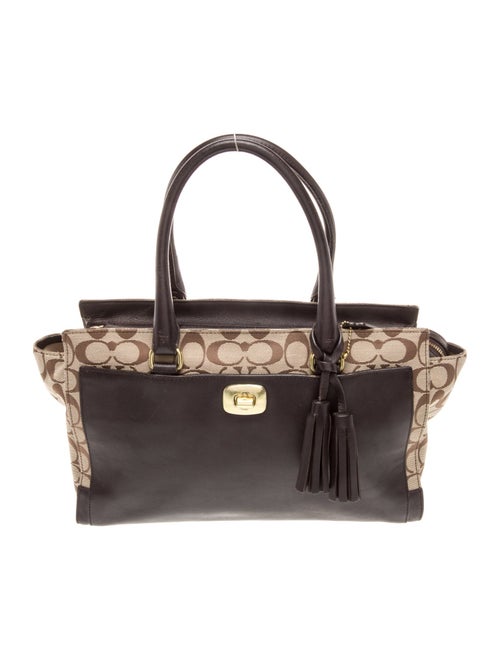 Coach Canvas Shoulder Bag