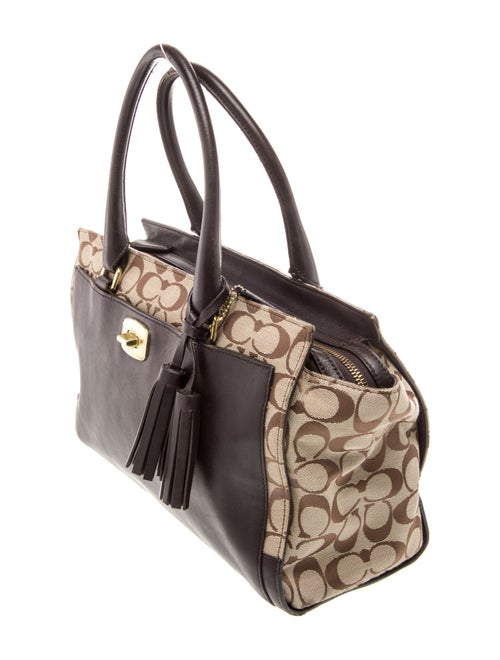 Coach Canvas Shoulder Bag