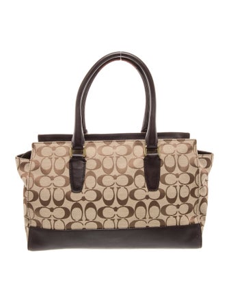 Coach Canvas Shoulder Bag