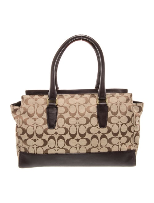 Coach Canvas Shoulder Bag