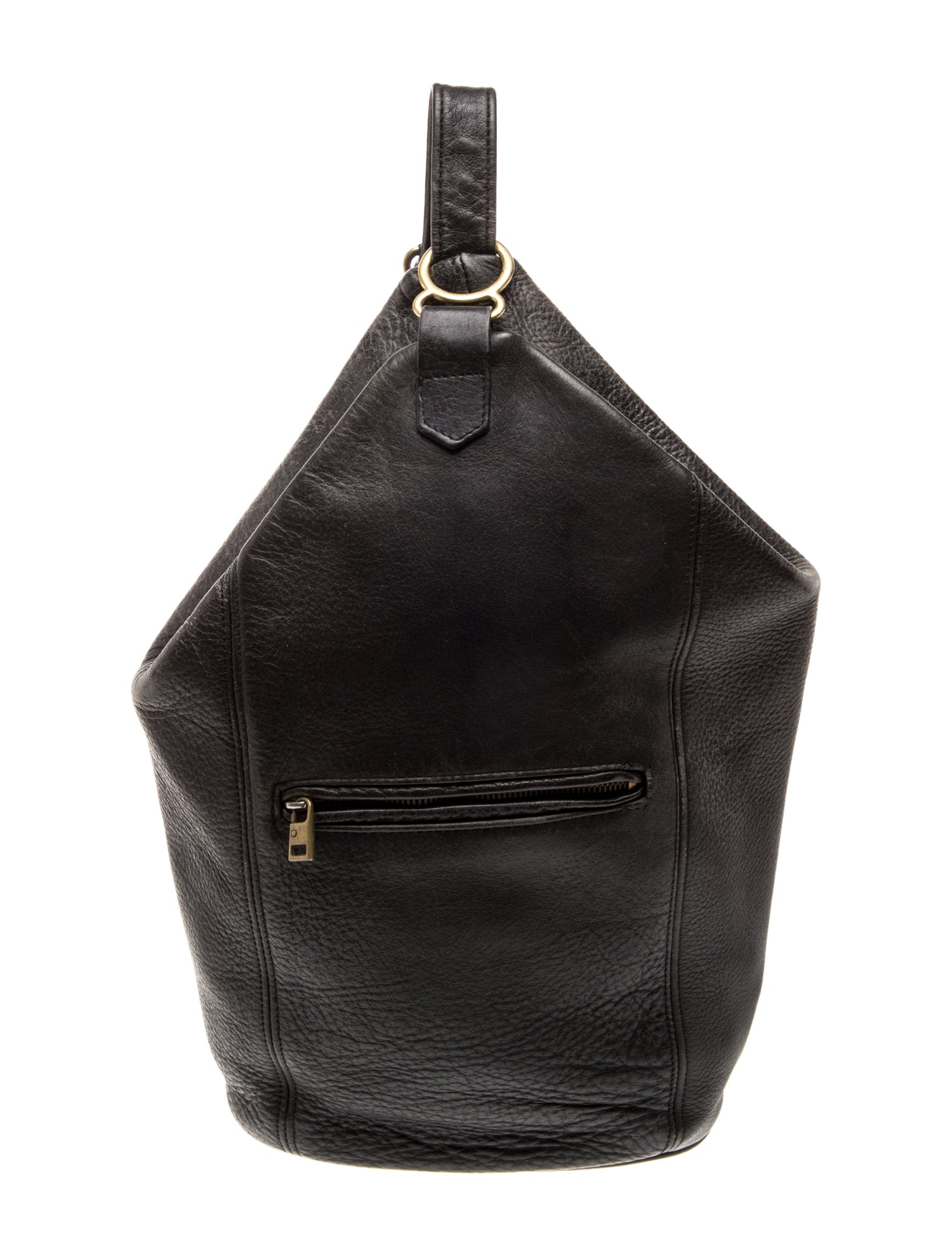 Coach Leather Bucket Bag