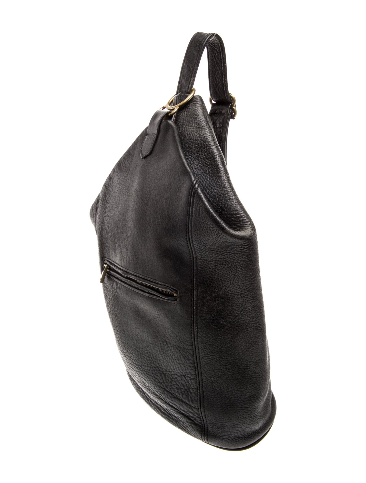 Coach Leather Bucket Bag