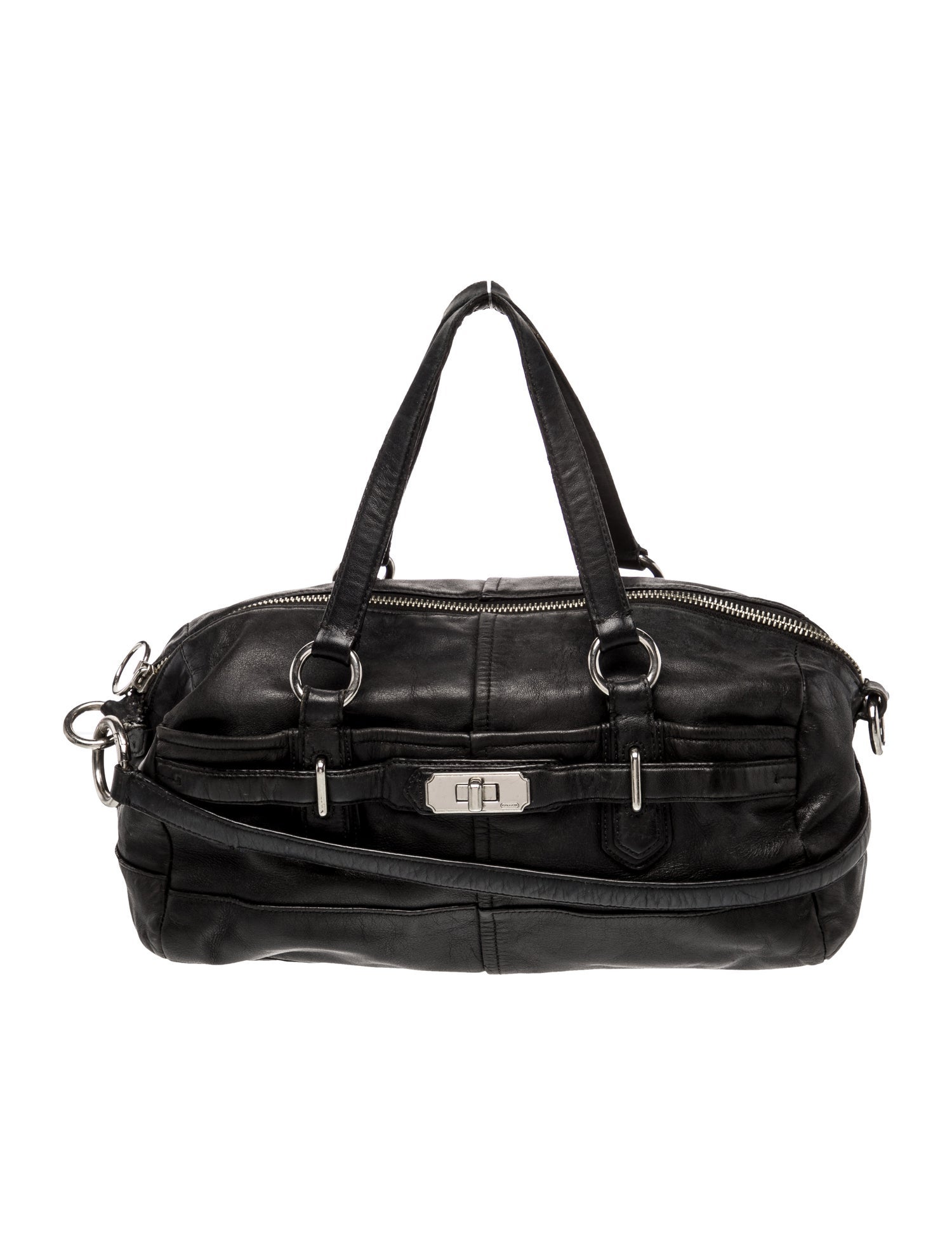 Coach Leather Shoulder Bag