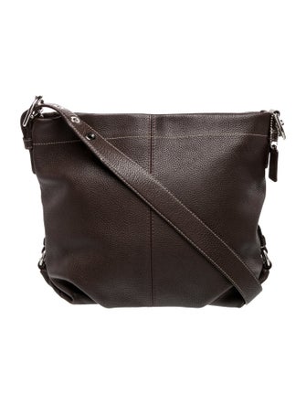 Coach Leather Messenger Bag