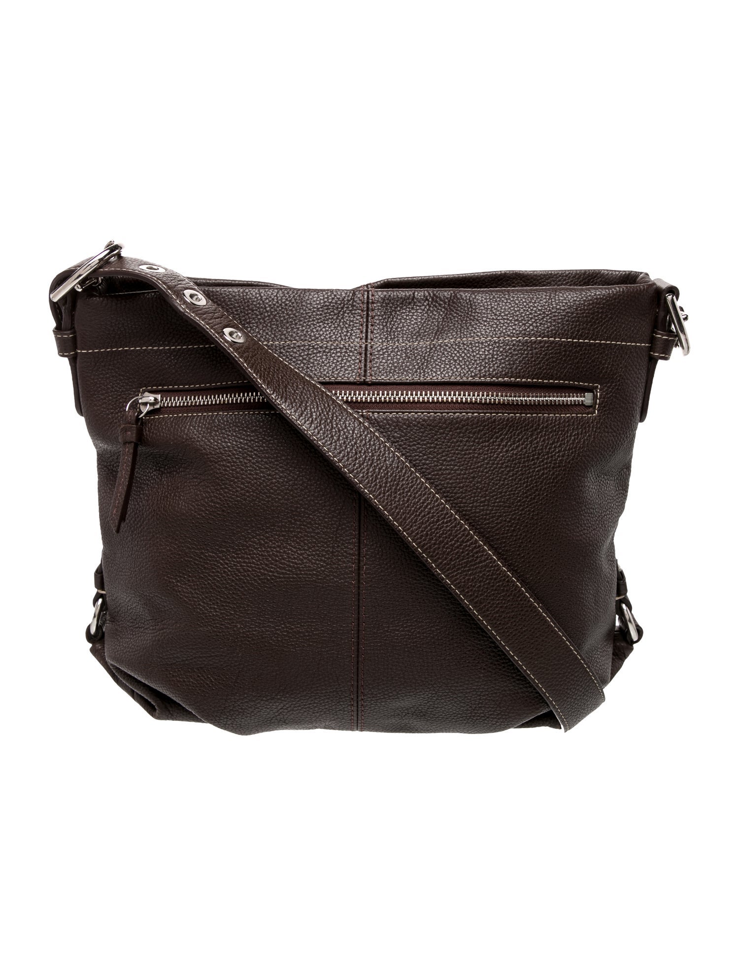 Coach Leather Messenger Bag