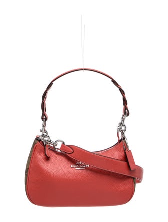 Coach Leather Top Handle Bag