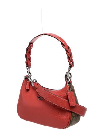 Coach Leather Top Handle Bag