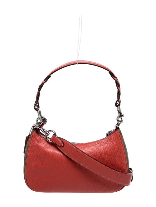 Coach Leather Top Handle Bag