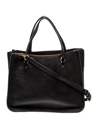Coach Leather Top Handle Bag