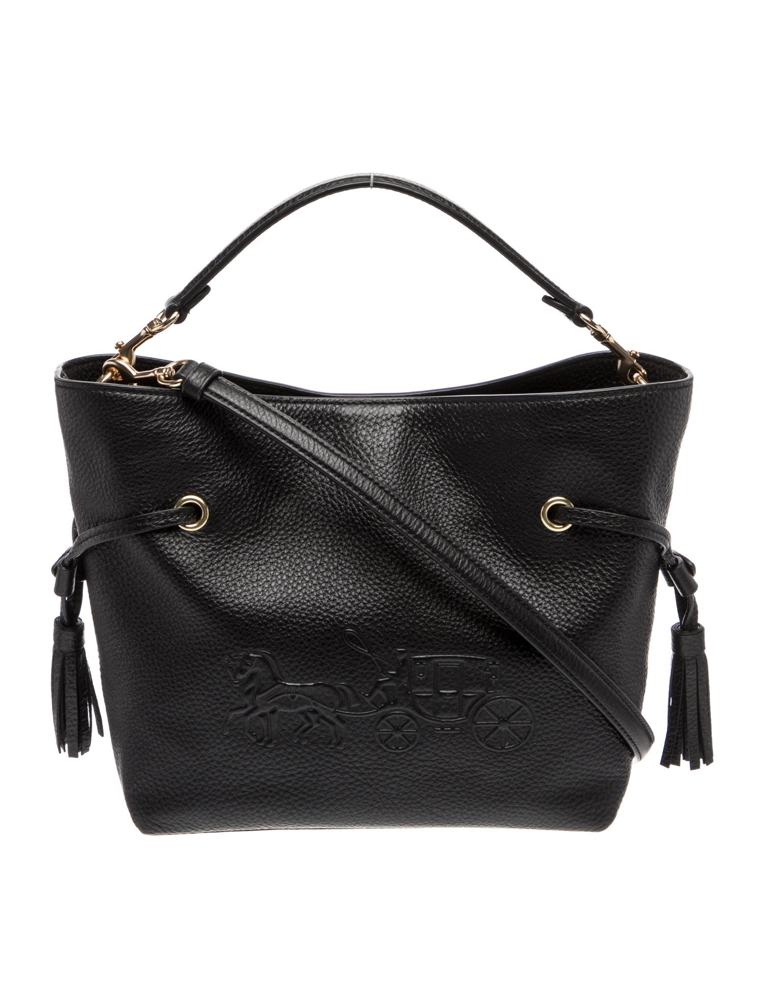 Coach Leather Shoulder Bag