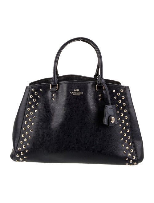 Coach Leather Top Handle Bag