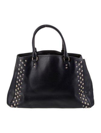 Coach Leather Top Handle Bag