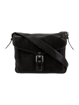 Coach Leather Messenger Bag