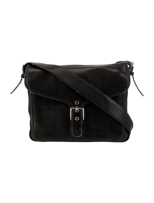 Coach Leather Messenger Bag