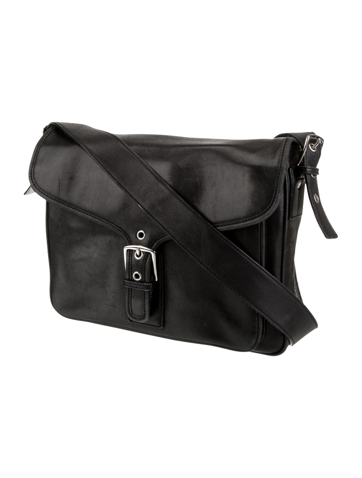 Coach Leather Messenger Bag