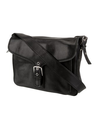 Coach Leather Messenger Bag