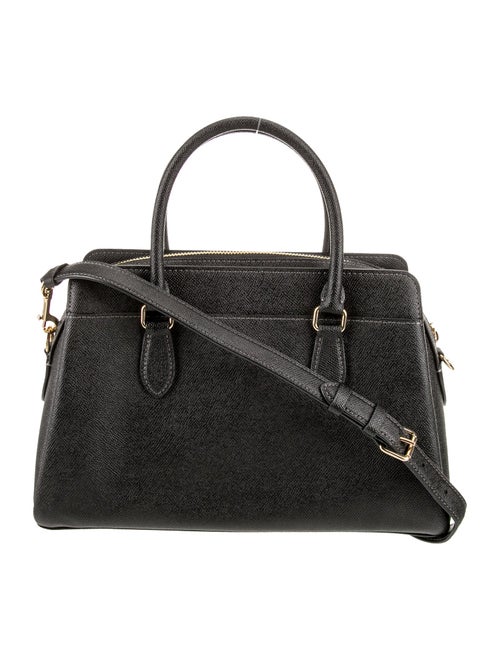 Coach Leather Top Handle Bag