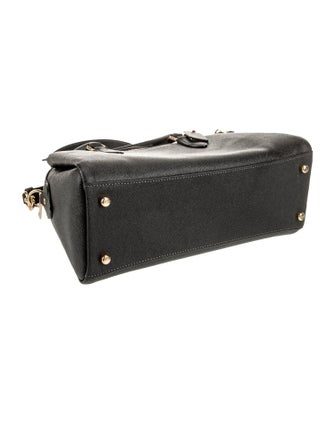 Coach Leather Top Handle Bag