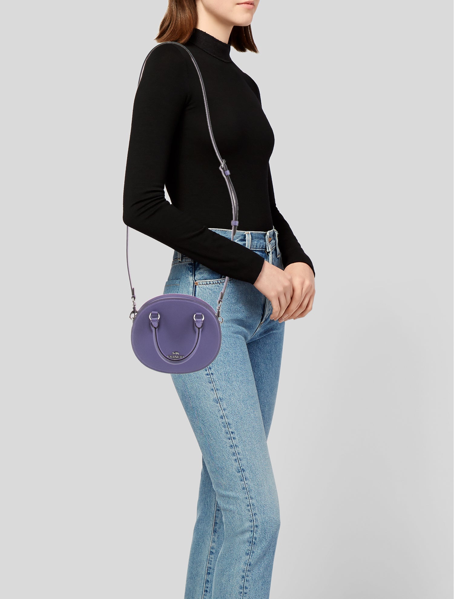 Coach Leather Shoulder Bag