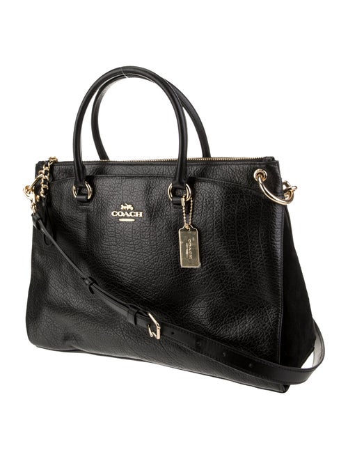Coach Leather Top Handle Bag