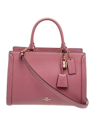 Coach Leather Shoulder Bag