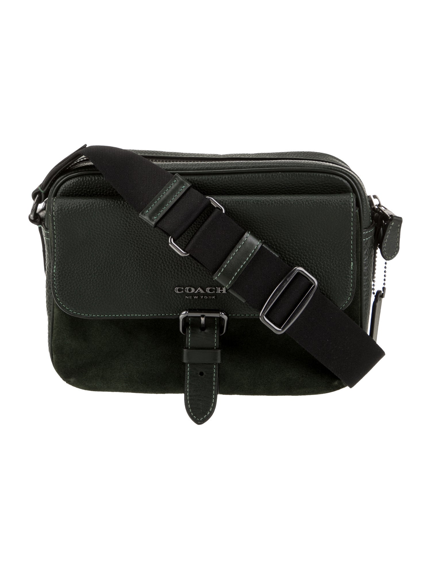 Coach Leather Messenger Bag