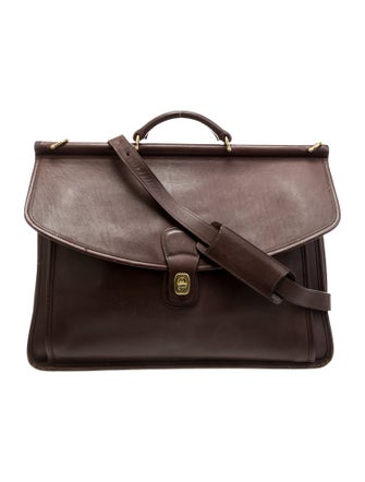 Coach Leather Briefcase