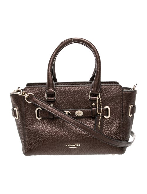 Coach Leather Shoulder Bag