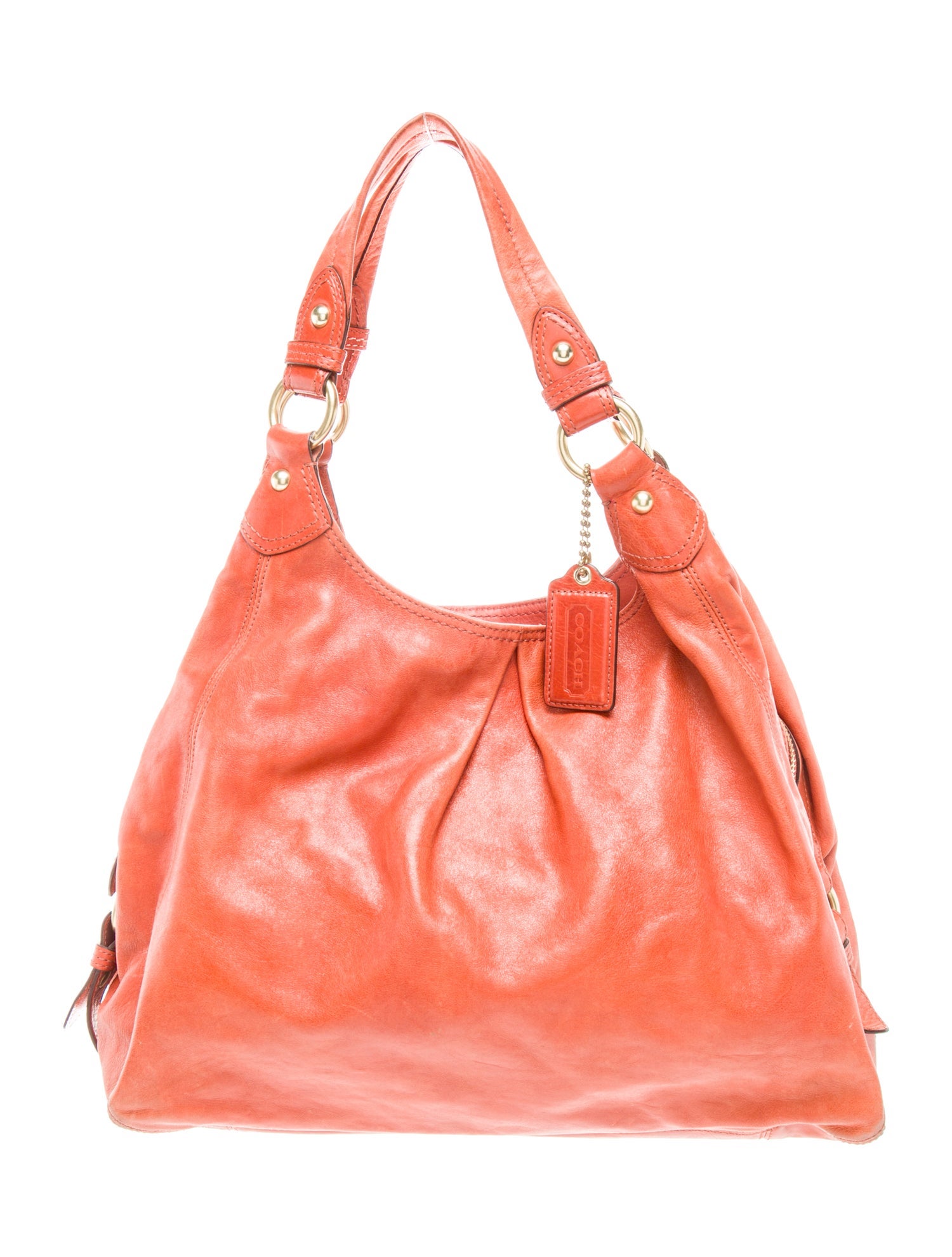 Coach Leather Shoulder Bag
