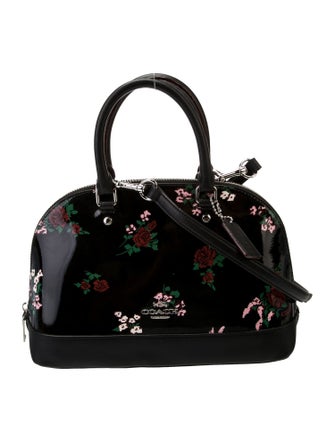 Coach Patent Leather Top Handle Bag