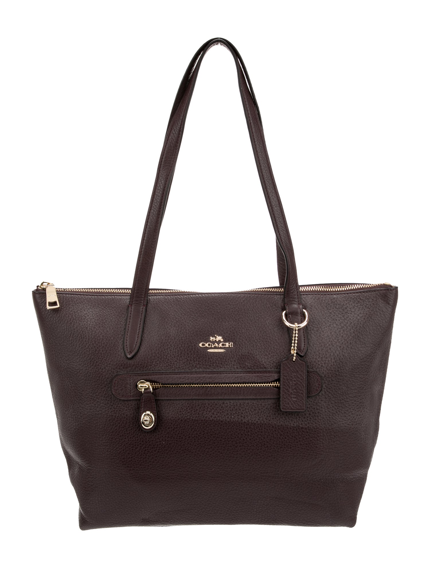 Coach Leather Shoulder Bag