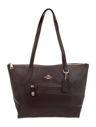 Coach Leather Shoulder Bag